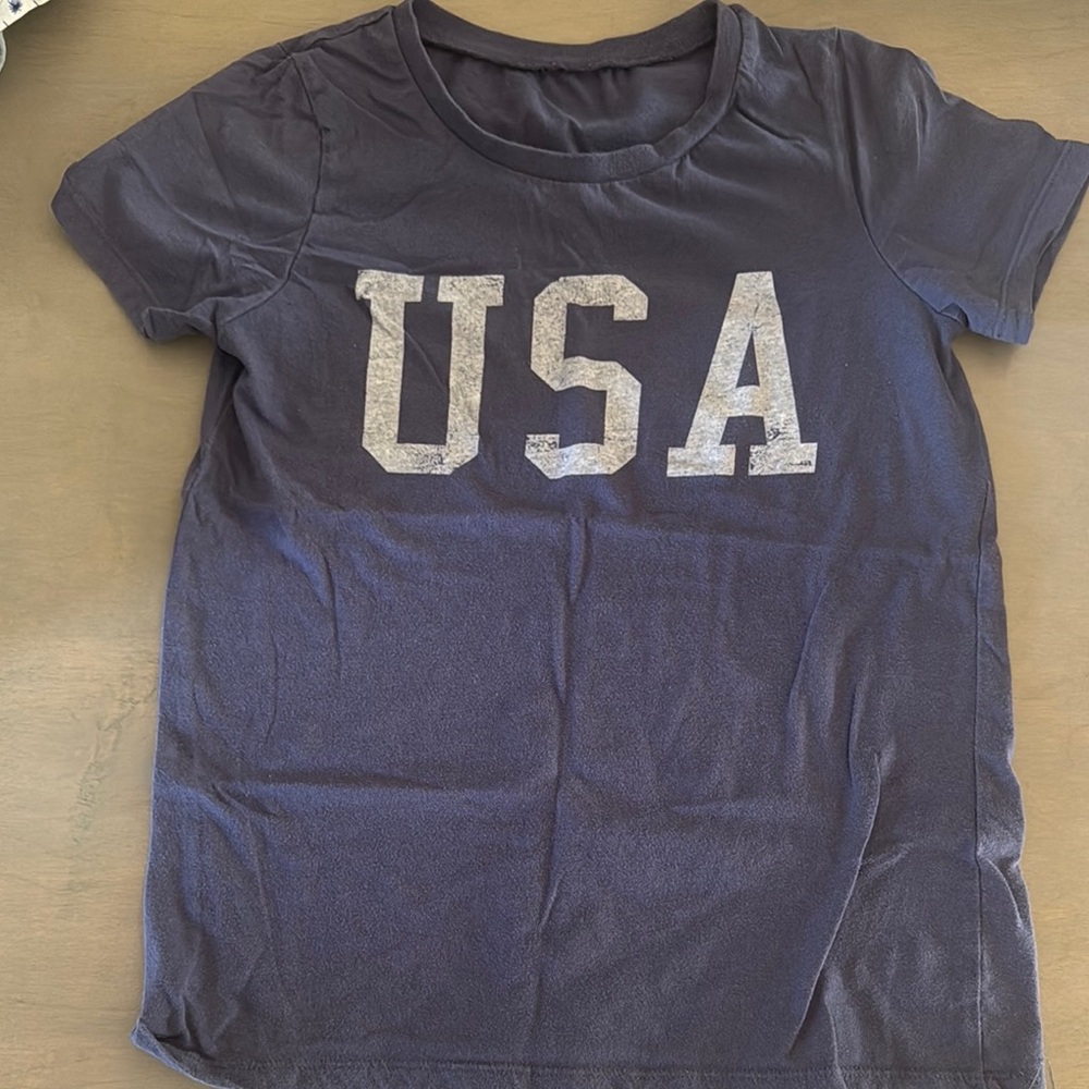 Navy Blue women’s  USA T-Shirt